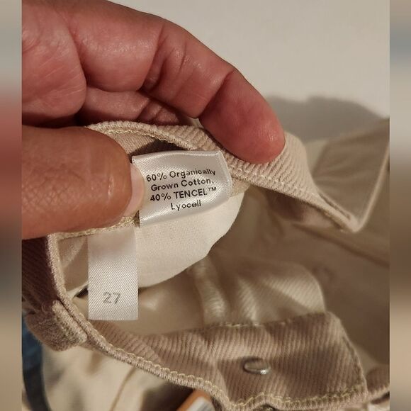 NWT Reformation Cynthia Tonal Reworked High Rise Straight Jean Wash Clay Size 27 - Picture 5 of 14